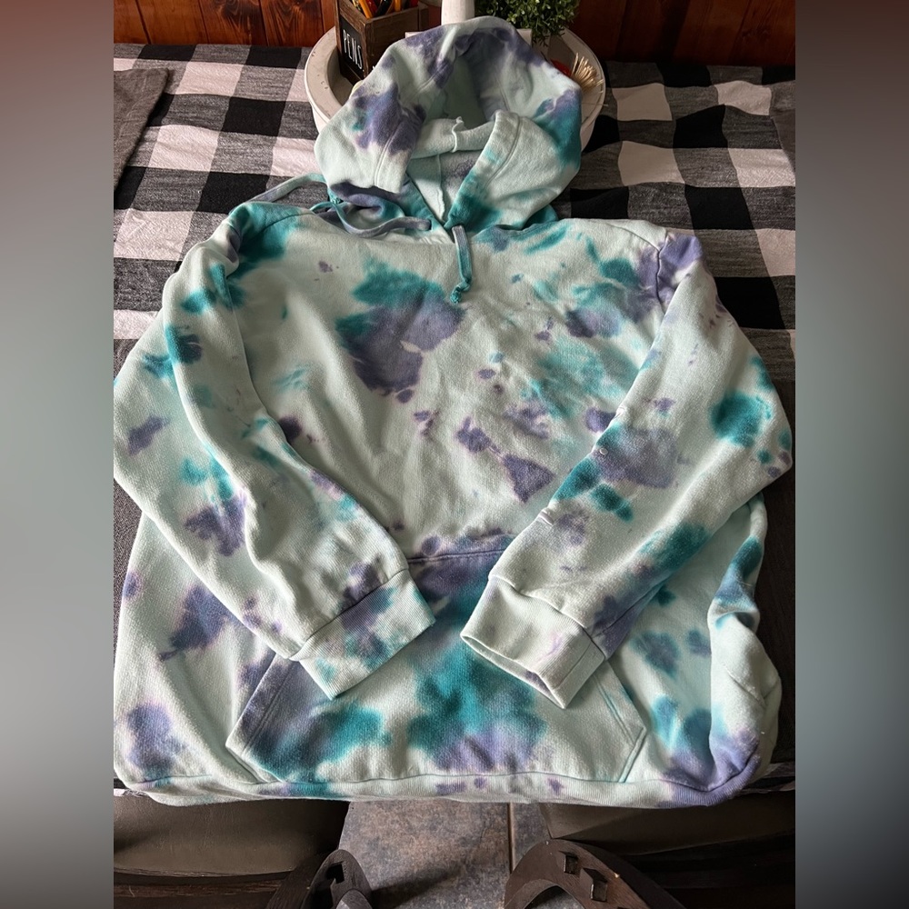 Pink hoodie